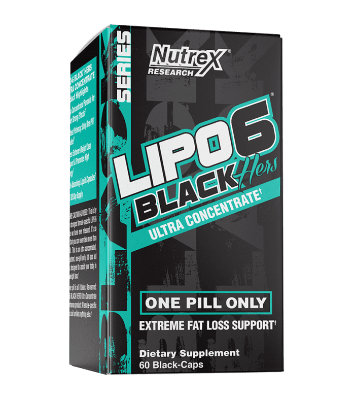 853237000721 Nutrex Research Lipo 6 Black Hers Ultra Concentrate 60Serv