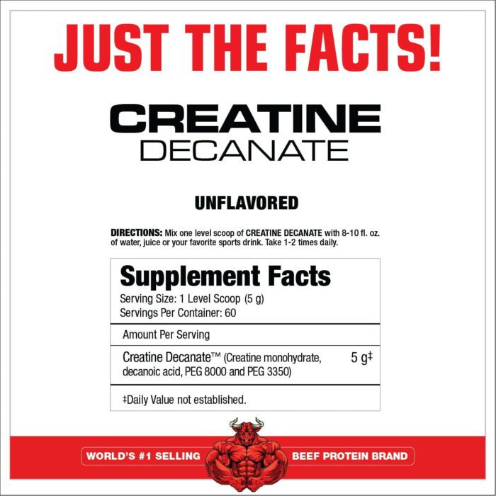 MuscleMeds Creatine Decanate 60Serv