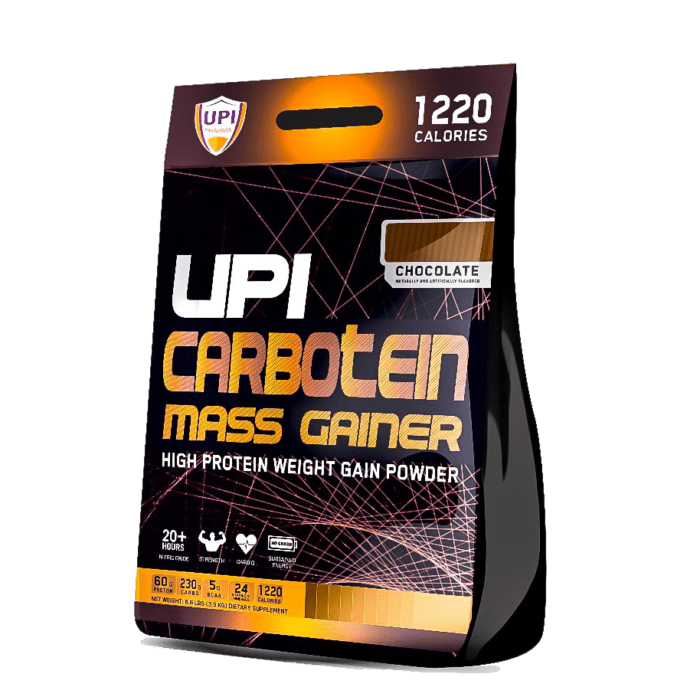 6224009174522 Upi Carbotein Mass Gainer 26Serv