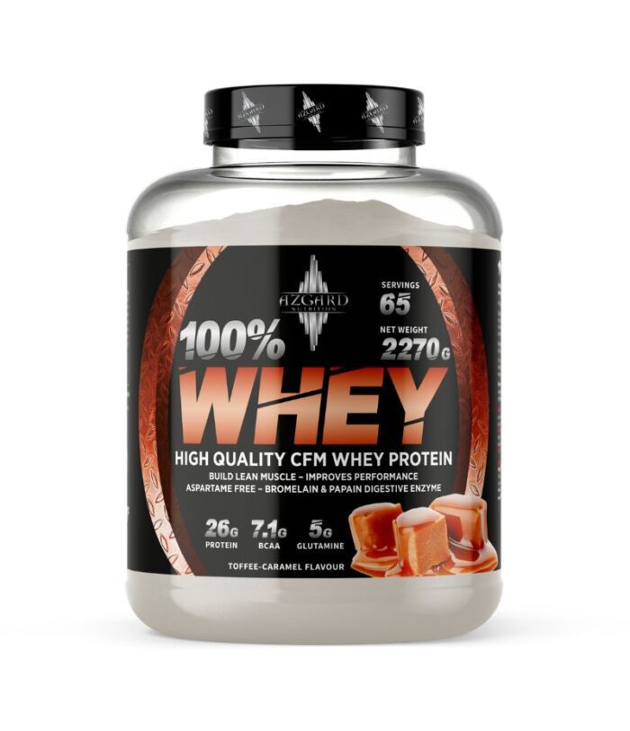 Azgard whey toffee caramel