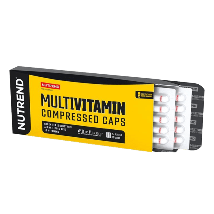 nutrend multivitamin compressed caps 60